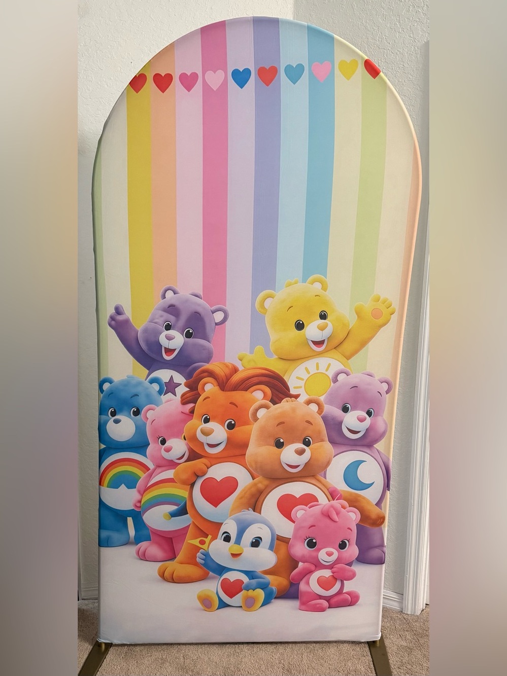 Care Bears Arch Backdrop Cover